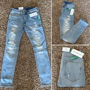 H&M Distressed Skinny Jeans Men’s 28